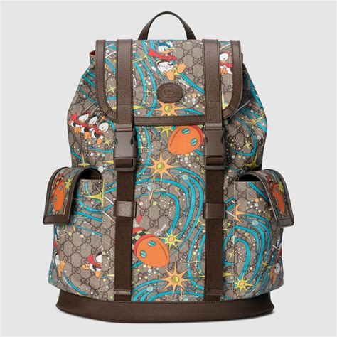 disney x gucci donald duck medium backpack|Donald Duck Gucci bag.